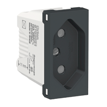 Módulo Tomada Bipolar + Terra 10A 250V Orion S70202194 Schneider