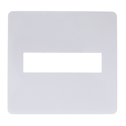 Placa 2 Postos 4x4" Branco S730201004 Schneider