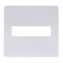 Placa 2 Postos 4x4" Branco S730201004 Schneider