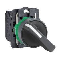 Comutador Knob Longo 2 Posições Preto 22mm 1NA XB5AJ21 Schneider