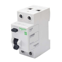 Interruptor Diferencial Residual Easy9 Bipolar 30Ma 63A 3Ka 230Vac EZ9R33263 Schneider  - Dimensional | Produto na vertical visão lateral