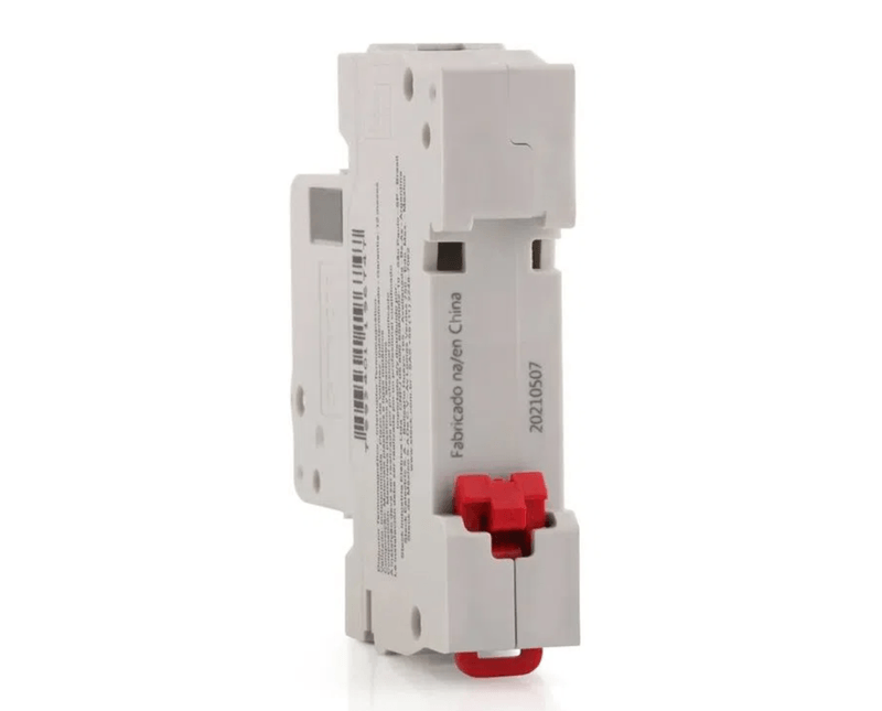 Disjuntor Monopolar 32A Mini 3KA 230/400VCA C - Diagonal Traseira