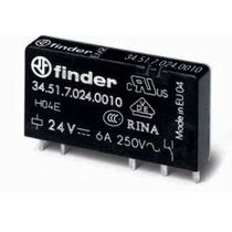 Rele Industrial Circuito Impresso 250 Vca 6a 1 Reversível - 345170600010 - FINDER