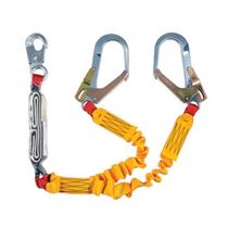 Talabarte Duplo Y com ABS com Elástico Mosquetão 55 mm 1300 mm - HL032YEA - HERCULES