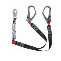 Talabarte Duplo Y com ABS Poliéster Mosquetão 55 mm 1300 mm - HL03250Y - HERCULES