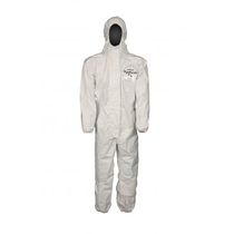 Macacão Tychem Sl Branco Com Capuz Com Ziper XXG SL127T D14651207 - DUPONT