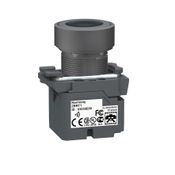 Botão Wireless Com Past Redondo Preto 22mm 1NA+1NF Impulso ZB5RTA2 Schneider