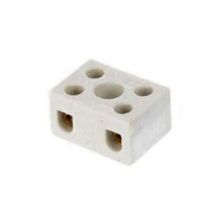 Conector Múltiplo Porcelana Branco 2 Bornes 600v 50 A 16mm2 - 3502 - SINDAL