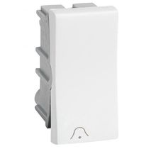 Módulo Interruptor 1 Interm Embutir 1P 250V 10A Branco Pialplus 612007 Pial Legrand