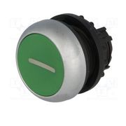 Frontal Botão Comando Redondo Faceado Verde 22,5 Mm - M22DGX1 - EATON