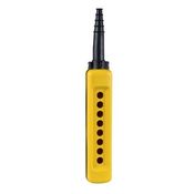 Botoeira Pendente Vazia Plástica Amarelo 8 F 30mm XACA08 Schneider
