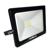 Refletor de LED Preto Sobrepor 10W 100/240V 6500K 03270 Ourolux