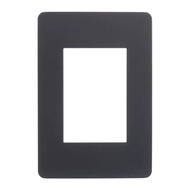 Placa 4x2 3p Stellar Black S730103294 Schneider