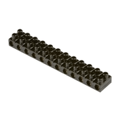Conector Multiplo Baquelite Preto 12 Bornes 600v 60a 16mm2 - 512 - SINDAL