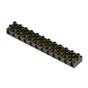 Conector Multiplo Baquelite Preto 12 Bornes 600v 60a 16mm2 - 512 - SINDAL