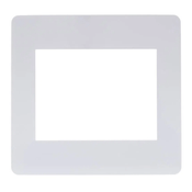 Placa 6 Postos 4X4" Branco Orion S730203004 Schneider