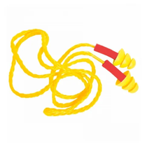 Protetor Auditivo Millenium Vermelho e Amarelo com Cordão de Poliéster H0002311969 Tamanho G 3M