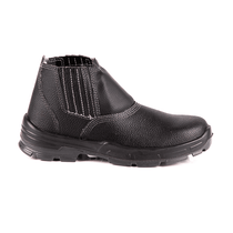 Botina Elastico Bidensidade Biqueira Aço Preto 4112BELS2400LL Tamanho 36 Antiest CA 26618 Bracol