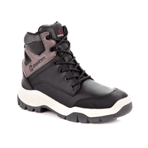 Botina Vaqueta Cadarço Bidensidade Biqueira Plastica Preto 4064MAAG4460LH Tamanho 44 CA 40872 Bracol