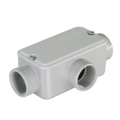 Condulete Alumínio LL 2" NPT Cinza Com Tampa Pint E002052070 Wetzel