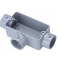 Condulete Alumínio T 3/4" BSP Cinza Sem Tampa Pint 56106002 Tramontina