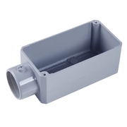 Condulete Alumínio E 1/2" BSP Cinza Sem Tampa Pint 56102001 Tramontina