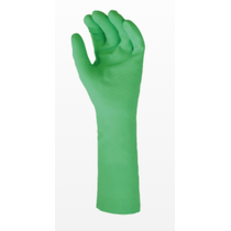 Luva Proteção Quimica Latex Verde Flocada Punho Longo 250 Tamanho 7 Mapa Mucambo