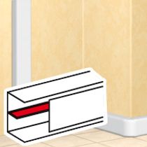 Divisoria Interna Canaleta Pvc 80X35X 2000Mm 10584 - Pial Legrand