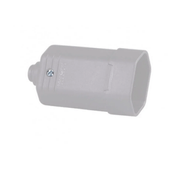 Plugue Cinza 2P+T 250V 10A TMD13 Margirius