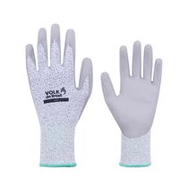 Luva Proteção Corte Polietileno Mesclada Poliuretano 101518009 Tamanho 7/P Volk