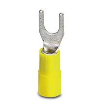 Terminal Forquilha Pré-Isolado F=5Mm 6Mm2 Amarelo 881302 - Magnet