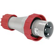 Plugue Industrial Mov Macho 3P+N+T 63A 400V Vermelho P710346 Palazzoli