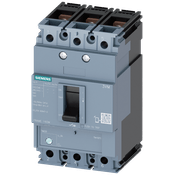 Disjuntor Caixa Moldada Tripolar Termomagnético Fixo 415VCA 80A 25KA 3VM11803EE320AA0 Siemens