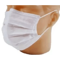 Mascara Tnt Com Elástico Com 50UnidadesTripla Com Clip Nas RDES00140 Prevemax