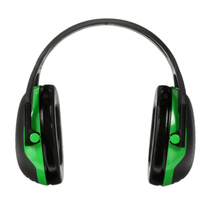 Abafador Peltor X1A Preto e Verde XA007709307 CA 32837 3M