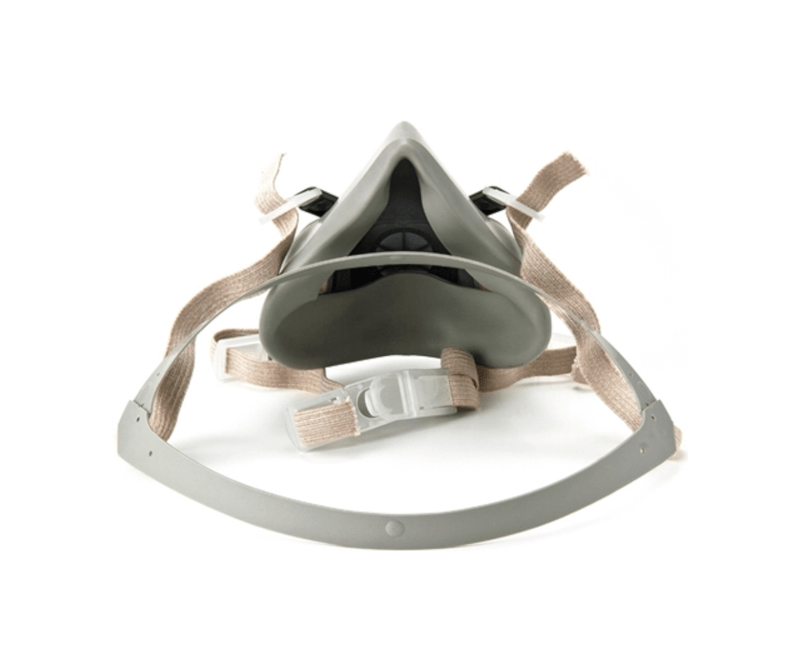 Respirador Reutilizavel Semifacial 6100 Pequeno H0002317198 3M | Visão da parte de dentro do produto