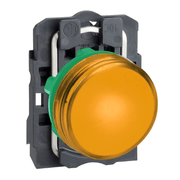 Sinalizador Modular LED Plástico Amarelo 22mm 24VCA/CC XB5AVB5 Schneider