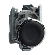 Botão Redondo Metálico Preto 22mm 1NA Impulso XB4BA21 Schneider