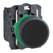 Botão Redondo Plástico Preto 22mm Impulso XB5AA21 Schneider