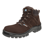 Bota De Segurança Nobuck Cadarço Bidensidade Bico De Composite Marrom Cafe 50B26CCX Tamanho 42 CA 42393 Marluvas