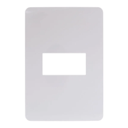 Placa 1 Posto Horiz 4X2" Branco Orion S730101004 Schneider