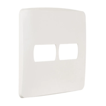 Placa 4X4 2 Postos Separados Miluz S3B77420 Schneider