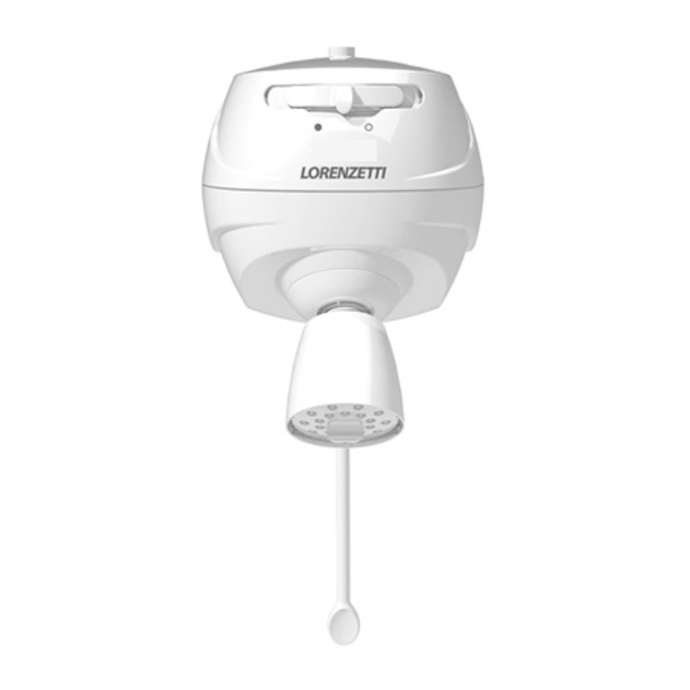 Chuveiro 5500 W 220v Branco Ducha Relax - 7540110 - Lorenzetti - Dimensional