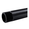 Eletroduto Rigido Não Metálico PVC Preto Bsp 1" - Tigre | Imagem ilustrativa, uma peça ampliada, virado para a direita.