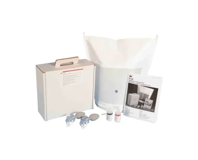 Acessório Kit Ensaio Vedação Mascara Respiratória Ft10 H0001622093 3M - Imagem ilustrativa - Posição Traseira