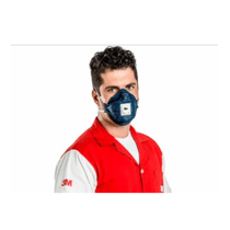 Respirador Descartavel Azul com Valvula PFF2 (Poeiras/Névoas/Fumos) Aura 9322 HB004385074 CA 30594 3M