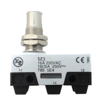 Micro Chave Fim Curso Botão Para  Painel 250V 16A M3C KAP