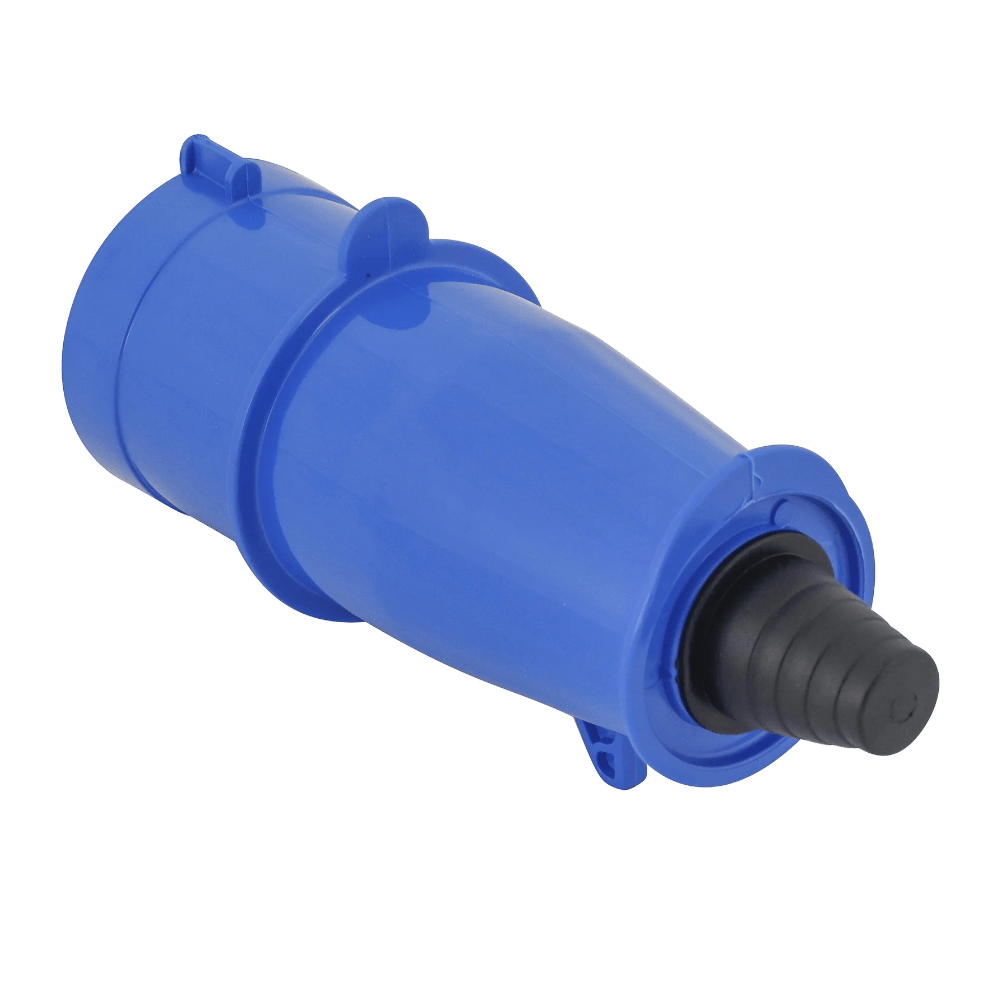 Plugue Energia Industrial Macho Poliamida Tripolar + Terra 32A 220