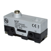 Micro Chave Botão Curta 1NA+1NF 250 V 16 A M3F KAP