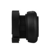 Frontal Botão Comando Redondo Preto 22 Mm XACA9412 Schneider
